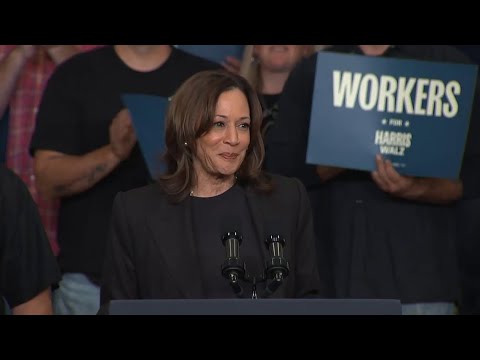 Kamala Harris full speech at campaign rally in Lansing, Michigan