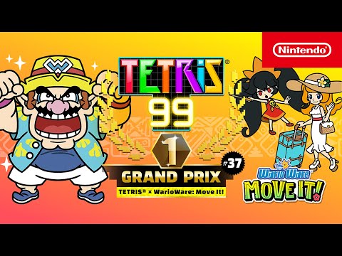TETRIS® 99 x WarioWare: Move It! – A G-waah-nd Prix with form!