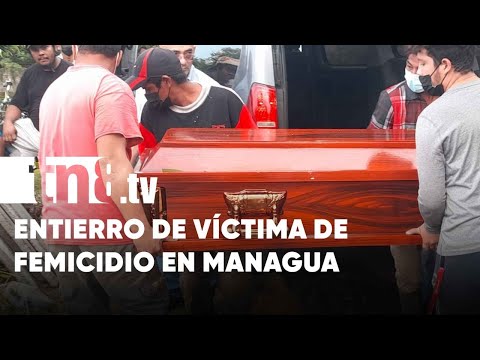 Cristiana sepultura a Karen, joven asesinada en el barrio Carlos Fonseca, Managua - Nicaragua