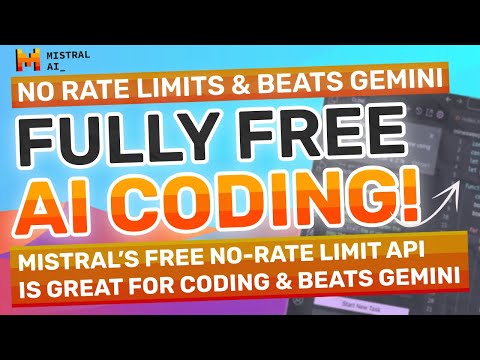 Cline + Aider + Mistral FREE API : This is the BEST FREE WAY to do AI CODING! (Beats Gemini!)