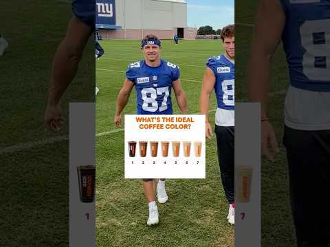 What's the ideal <strong>coffee</strong> shade? ☕️ #giants #<strong>coffee</strong> #shorts #nfl #nationalcoffeeday