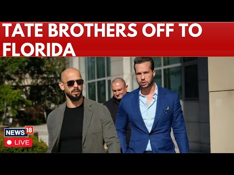 LIVE | Andrew and Tristan Tate Arrive In Florida Even After Governor Gives  Disapproval | N18G