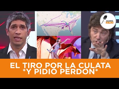 EL KUKA PABLO CARUSO QUISO ENSUCIAR A MILEI PERO LE SALIÓ EL TIRO POR LA CULATA Y SE COMIÓ LOS MOCOS