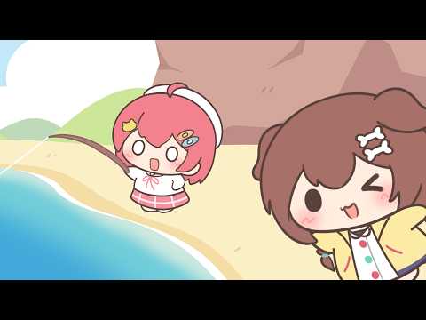 【手描き】用件だけ済ませて帰る自由奔放なころさん【さくらみこ/戌神ころね/ホロライブ】