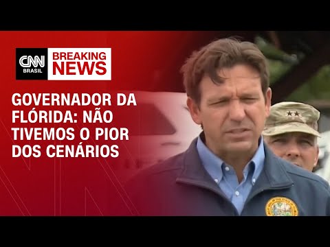 Governador da Flórida: Não tivemos o pior dos cenários | BASTIDORES CNN