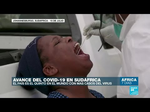 Sudáfrica: el país africano más afectado por la pandemia de Covid-19