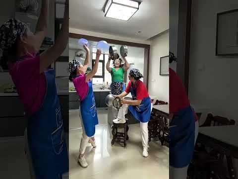 下雨天姐妹宅家一起嗨#乡村美景 #快乐无处不在DOU+小助手