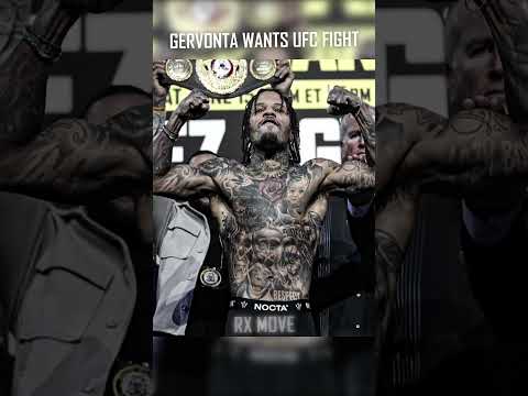 Gervonta goes to UFC?