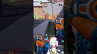 ハァ…ハァ…敗北者…？ #shorts  #valorant #valorantclips  #vtuber #ミラ  #valorantク
