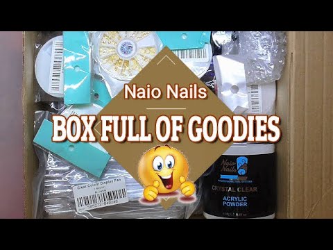 NAIO NAILS ~ Nail Art, Glitter, Acrylic, Brushes, Gel etc ~ GOODIE BOX! | ABSOLUTE NAILS