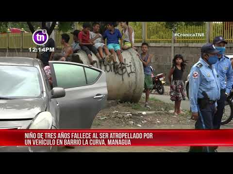 Luto en Managua: trágica muerte de niño tras ser atropellado - Nicaragua