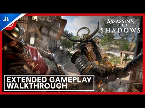 Assassin's Creed Shadows - Extended Gameplay Walkthrough | PS5 Games