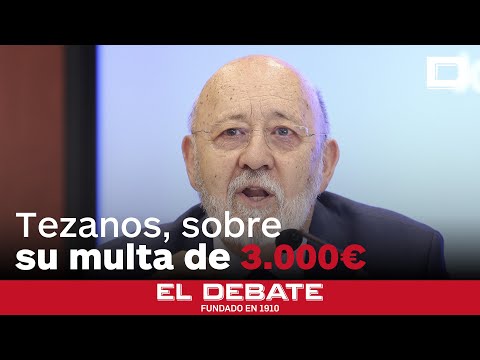 Tezanos ve «impropio» e «injusto» que se le multe «por preguntar» por la reflexión de Sánchez