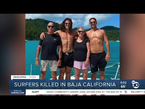 Surfers killed in Baja California