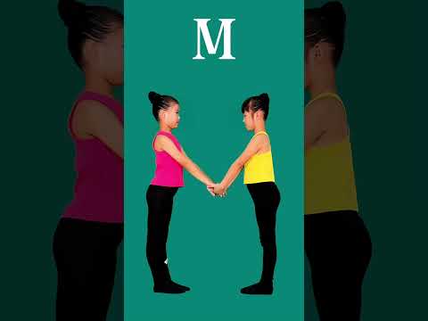 Human Alphabet 064 (A - Z) shorts