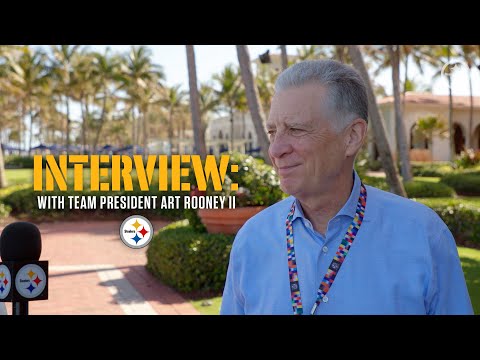 NFL Owners Meetings: Interview with Team President Art Rooney II  (Mar. 29) | Pittsburgh Steelers video clip