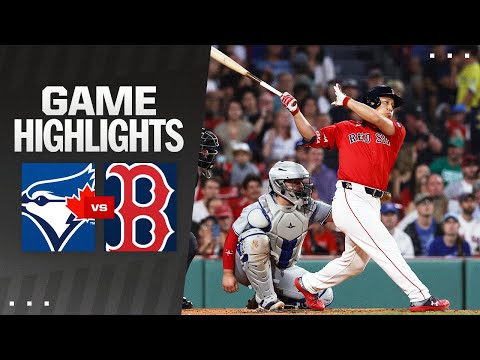 Blue Jays vs. Red Sox Game 2 Highlights (8/26/24) | MLB Highlights