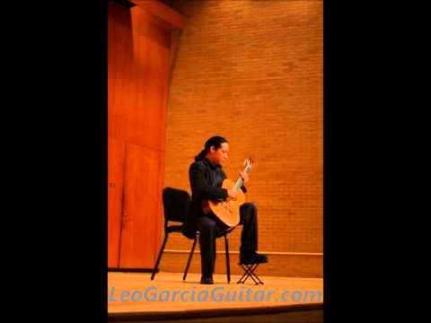 Video: Guitar: Leonardo Garcia, “Gran Jota” by Francisco Tarrega