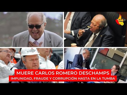 Romero Deschamps muere impune, esposa hereda fortuna corrupta