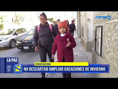 Ministro de Educación no descarta ampliar vacaciones invernales por salud estudiantil