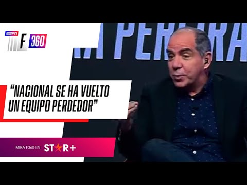 Se ha vuelto un equipo perdedor: la DURA CRÍTICA de Hernao para Nacional