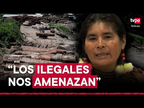 Dirigentes indígenas denuncian contaminación ambiental en la Amazonía por minería y tala ilegal