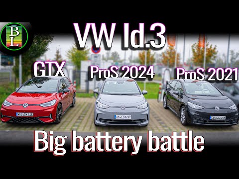 VW Id.3 Battle - GTX versus ProS