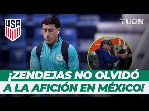 ¡Enemigo íntimo! ¡Zendejas llegó con Estados Unidos a Guadalajara  y convivió con la afición! | TUDN