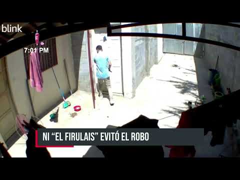 Ni “el firulay” evito el robo en una vivienda de Ciudad Sandino, Managua - Nicaragua