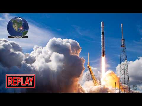 REPLAY: Falcon 9 launches Sirius XM 11 radio satellite from the Cape (28 Jun 2026)