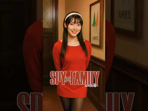 Spy × Family Characters Brought to Real Life by AI 🕵️🏡 #spyxfamily #shorts #aiart #loidforger