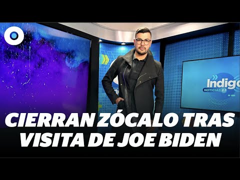 Cierran Zócalo tras visita de Joe Biden / eso y más noticias en INExpress con @AdyMoss