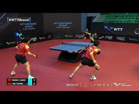 Table Tennis 🥍 Liang Jingkun/Wang Chuqin vs Lin Shidong/Xiang Peng | MD | WTT Contender Muscat 2022 (QF)