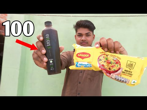 How to Making With Maggie Black Water kale Pani Se Banai Bahut, Mazedar, Maggie