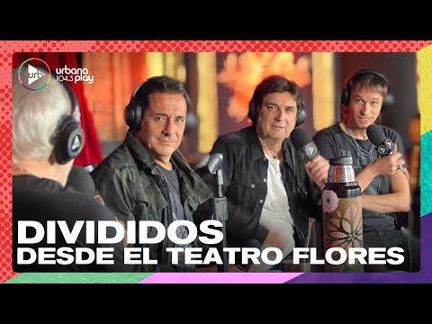 Divididos en #Perros2023: Ricardo Mollo, Diego Arnedo y Catriel Ciavarella desde el Teatro Flores