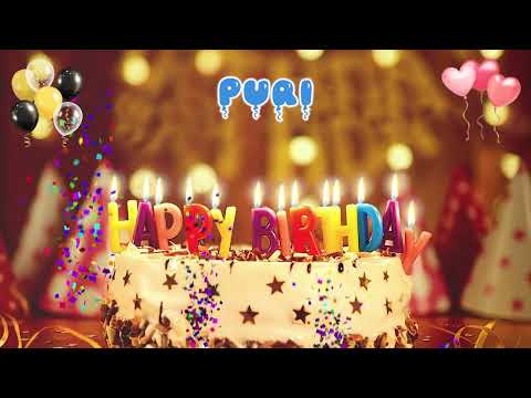 PURI Happy Birthday Song – Happy Birthday to You