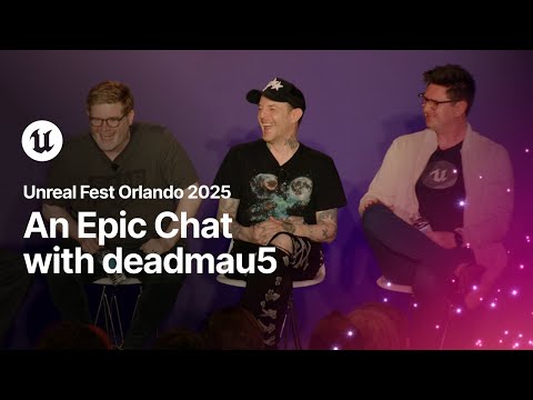 Real-Time Audiovisual Mechanics: An Epic Chat with deadmau5 | Unreal Fest Orlando 2025