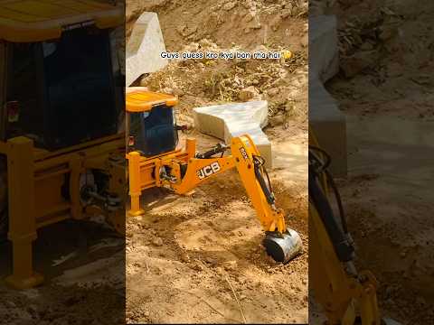 Rc Jcb 3dx construction mini city 🔥full power 💪💪