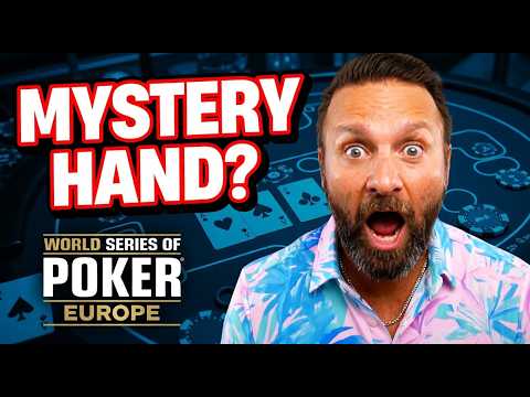 New Video from Daniel Negreanu: Can YOU GUESS this MYSTERY HAND? World Series of Poker Europe Day 3 Hand Breakdowns