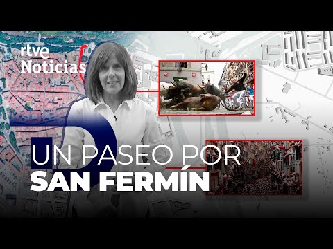 SAN FERMÍN 2022: RECORRIDO desde el CHUPINAZO hasta el 'POBRE DE MÍ' | RTVE Noticias