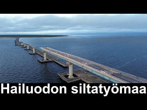Hailuodon siltatyömaa 14.9.2025