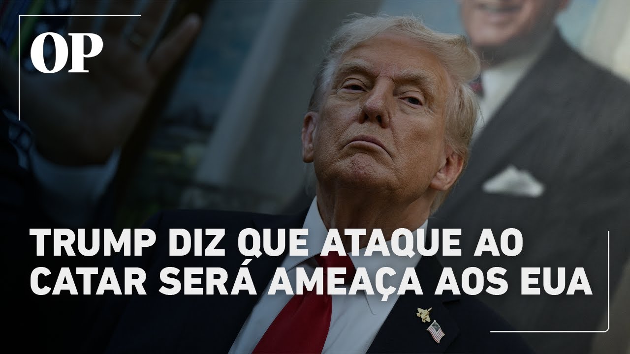 Trump assina ordem e diz que ataque ao Catar será ameaça à segurança dos EUA