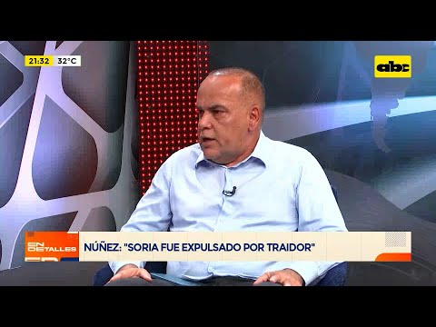Bachi Núñez: ‘’Gerardo Soria fue expulsado por traidor’’