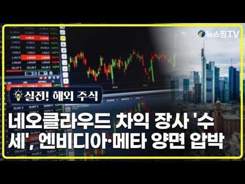 [실전! 해외주식] 네오클라우드, 차익 장사 '수세'...엔비디아·메타 양면 압박