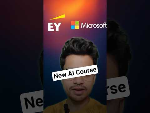 EY and Microsoft Launch Free AI Skills Passport in India for Youth #microsoft #aicourses
