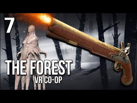 The Forest VR | 7 | We Went To The Frigid North For A Gun!