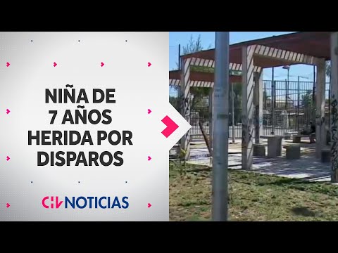 NIÑA DE 7 AÑOS HERIDA tras ser baleada en multicancha de Pedro Aguirre Cerda - CHV Noticias