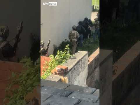 Counter terror officers raid property
