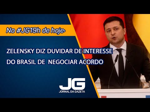 Volodymyr Zelensky diz duvidar de interesse real do Brasil para negociar acordo de paz - 25/ 09/2024