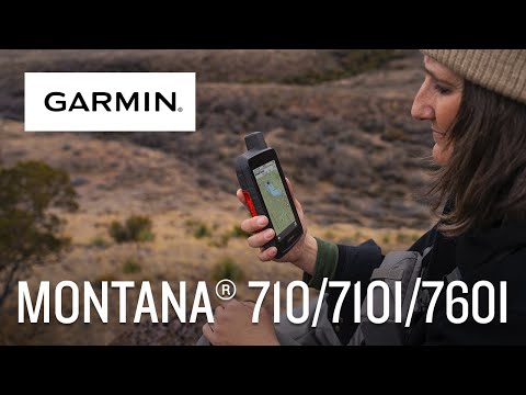 Garmin | Montana® 710i/760i | GPS portable robuste à écran tactile doté de la technologie inReach®